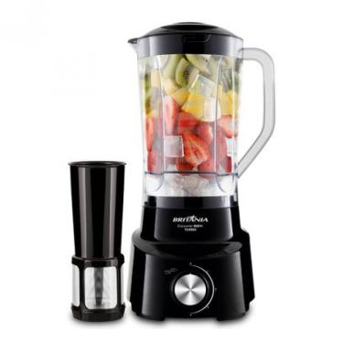 Imagem de Liquidificador Diamante 800 4 Velocidades Pulsar - Britânia - Preto