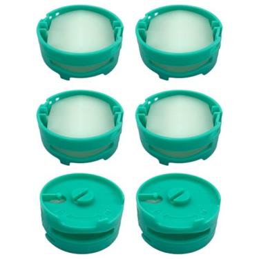 Imagem de ZVJV Pacote com 6 cartuchos de substituição a vácuo com tecnologia neutralizadora de odor 1541FC3000 compatíveis com Shark AZ3000 AZ3002 HZ3000 HZ3002 IZ862H IZ562H ZD550 Aspirador de pó e purificador