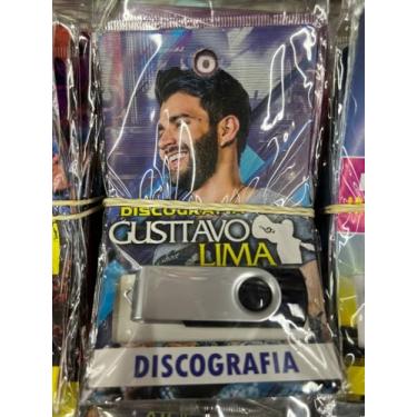 Imagem de pen drive com musicas gravadas diversas pendrive gravado generos DISCOGRAFIA GUSTAVO LIMA