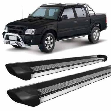 Imagem de Estribo S10 S-10 1995 A 2011 Personalizado Alumínio Preto - HOZZ
