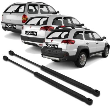 Imagem de Kit Par Pistão Amortecedor Tampa Traseira Palio Weekend Adventure Lock