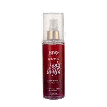 Imagem de Body Splash Lady in Red 200ml - Kiss New York