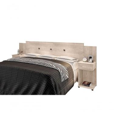 Imagem de Cabeceira Box Extensiva King Bruna Amarula