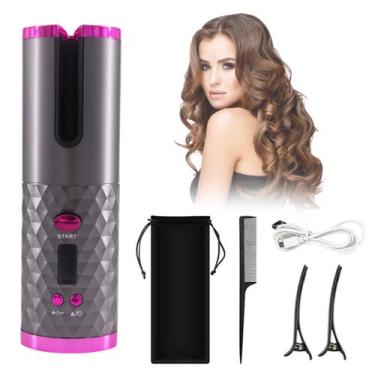 Imagem de Modelador Ondulador De Cachos Profissional Automático S/fio - Cordless
