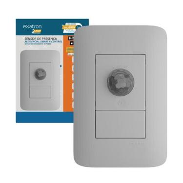 Imagem de Sensor Presenca Residencial 4x2 Fotocelula Smart X-Control - EXATRON, 