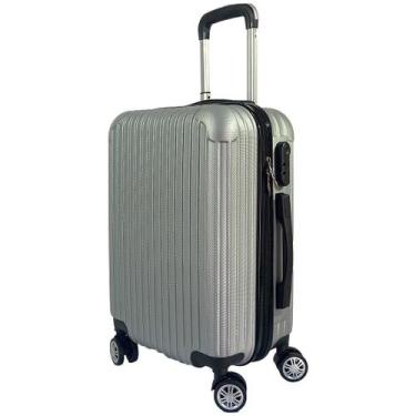 Imagem de Mala de Viagem Média 15kg Eagle 65x42x26 Em Abs C/ Rodinhas 360 AS52, 