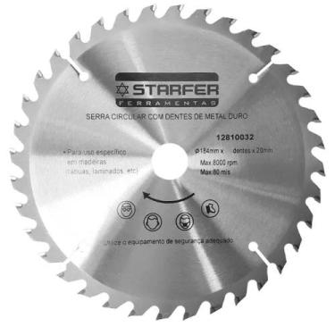 Imagem de Serra Circular Widea para Madeira 7.1/4x 20mm x 36 Dentes - Starfer