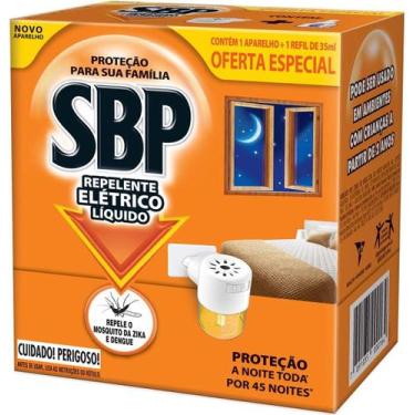 Imagem de Inseticida Eletrico SBP 45 noite aparelho com Refil