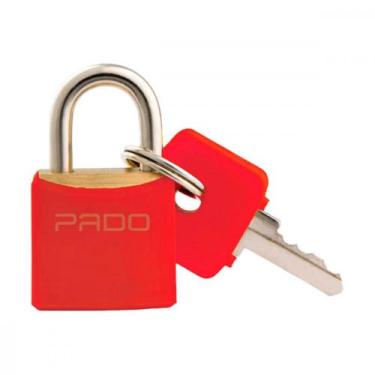 Imagem de Cadeado Pado Color 25 Vermelho - pado cadeados