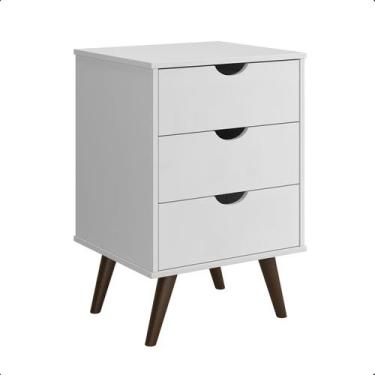 Imagem de Mesa De Cabeceira Estilo Retrô Grécia Plus V. Cores - PRADO MOVEIS, Br