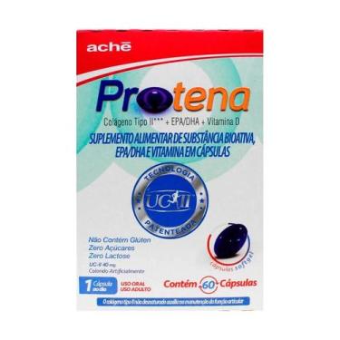 Imagem de Colágeno não Hidrolisado Tipo II 40mg 60 Cápsulas - Protena