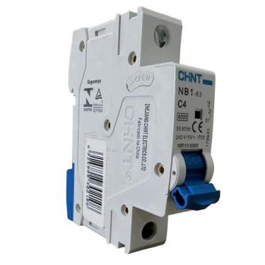 Imagem de Mini Disjuntor Monopolar Chint 4A NB1-63 C4