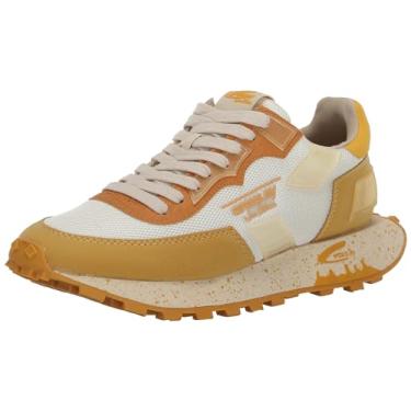 Imagem de CIRCUS NY BY SAM EDELMAN Tênis feminino Devyn, fava de baunilha/amarelo multi, 36