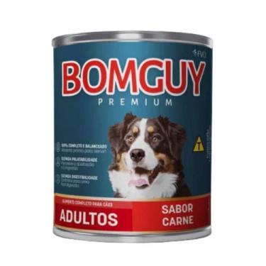 Imagem de Patê em Lata Bomguy Premium para Cães Adultos Sabor Carne 280gr - FVO