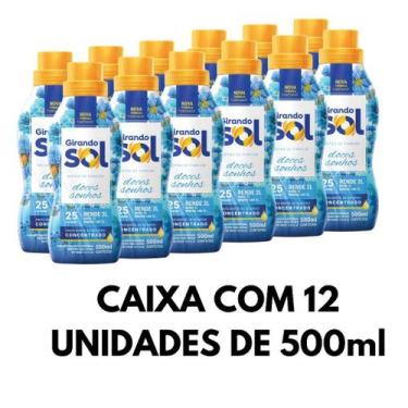 Imagem de Caixa de Amaciante Doces Sonhos ( 12 Unidades de 500 ml ) - Girando So