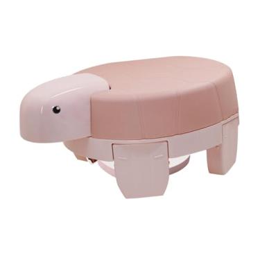 Imagem de menolana Vaso sanitário para bebês, cadeira de penico infantil, fácil de limpar, para meninos e meninas, penico, assento sanitário para crianças pequenas, Rosa