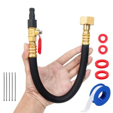 Imagem de Kit de encaixe de mangueira de descarga para Yamaha, PWC WaveRunner/Sport Jet Boat Kit de encaixe preto compatível com Yamaha, LX VX VXR FXHO VX110 VX Deluxe FX Cruiser Jet Ski (kit de encaixe de