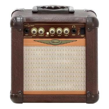 Imagem de Amplificador Cubo Guitarra 20W OCG-50-MR Marrom Oneal