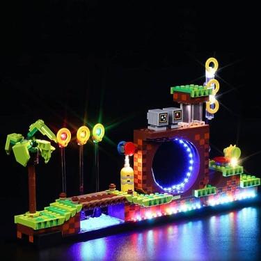 Imagem de DALDED LED Light Kit for Lego Sonic Green Hill Zone 21331 Building Kit, Lighting Kit Compatible with Lego 21331 ( Lights Only, No Lego Models)