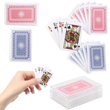 Imagem de The Dreidel Company Mini Playing Cards Deck, Small Casino Card Games for Kids, Magic Party Favor, 2.5" Inches (Pack of 36)