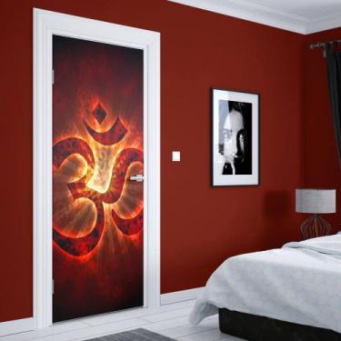 Imagem de Adesivo de Porta Símbolo 01 - Império da Impressão, P - 70cm x 210cm
