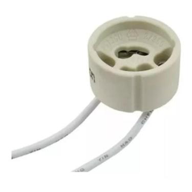 Imagem de Kit 70 Soquete De Porcelanato Gu10 Mr16 Com Rabicho - SHENG XI