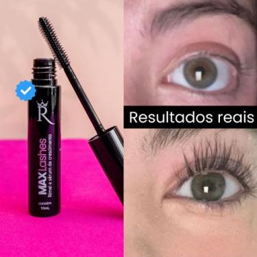 Imagem de Mascara de cílios- 2 em 1 com sérum de crescimento- crescer os cílios-