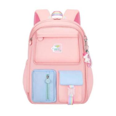 Imagem de Mochila Feminina Grande Resistente Impermeável Reforçada 2024 Creche -