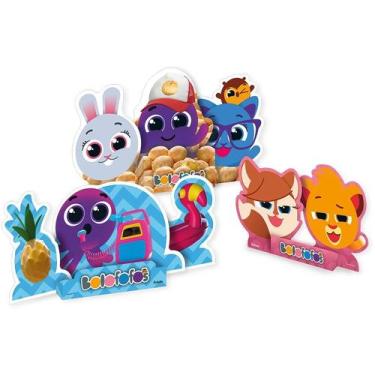 Imagem de Decoração Especial Festa Bolofofos - 03 unidades - Festcolor - Rizzo F