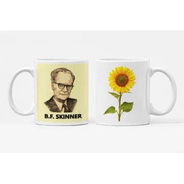 Imagem de Caneca Personalizada Psicologia Skinner de Porcelana 325Ml - Like Geek