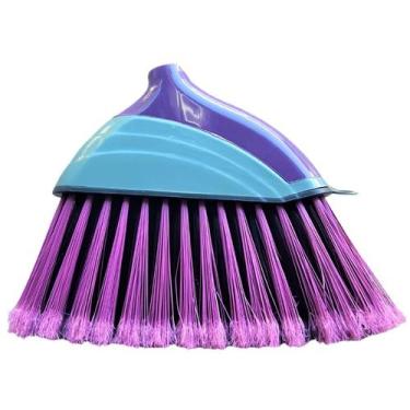 Imagem de Vassoura Limpeza Varre Canto Nylon Plus Macia Sem Cabo - Fantastica