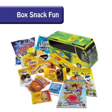 Imagem de Kit Lanche Box Snack Fun - 46 itens - Gostosuras a Bordo