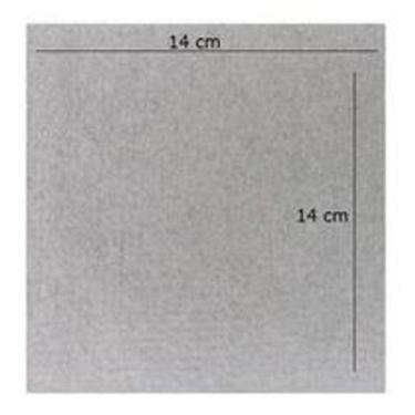 Imagem de Folha Placa Tampa Mica Microondas 14 X 14 Cm Original