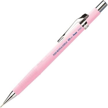 Imagem de Lapiseira PENTEL 0.5mm Sharp Boys & Girls P205, ROSA CLARO