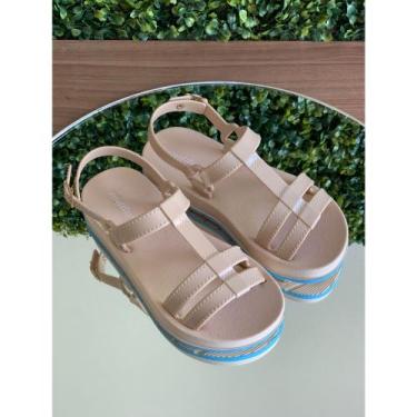 Imagem de Sandália papete infantil juvenil flox sun confortável menina s3 - TucL