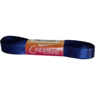 Imagem de Fita de Cetim 10MM 10M Marinho - Cinderela