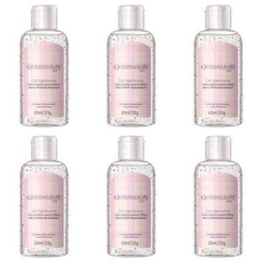 Imagem de Kit  Álcool em Gel Higienizante Giovanna Baby Classic  60ml -  6 unida