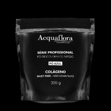 Imagem de Pó Descolorante  Acquaflora Série Profissional  Pó Azul  300g