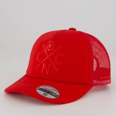 Imagem de Boné Náutico Trucker Vermelho - Supercap, Único