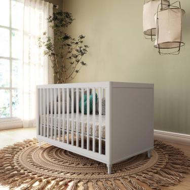 Imagem de Berço Divicar Fofura Padrão Americano 2 em 1 Mini Cama