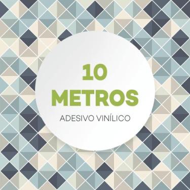 Imagem de Papel De Parede Adesivo Verde Pastilha Cozinha - Criptonita, 10M