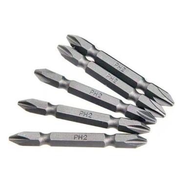 Imagem de Bits Phillips Magnético Duplo Médio 65 Mm 5 Unidades Makita