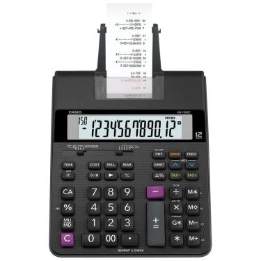 Imagem de Calculadora De Bobina Com 2 Cores De Impressão - Casio