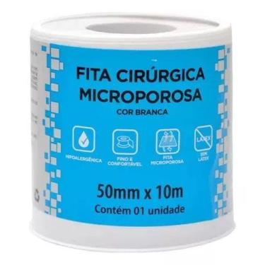 Imagem de Fita Microporosa Cirúrgica Hipoalérgica 50mm x 10m - Ciex