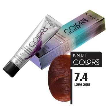Imagem de KNUT Colors 50g - Louro Cobre 7.4