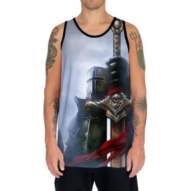 Imagem de Camiseta Regata Cavaleiros Templários Cruzadas Armaduras 9 - Enjoy Sho