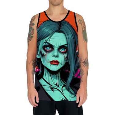 Imagem de Camiseta Regata Tshirt Halloween Zombi Monstro Fantasia 5 - Enjoy Shop