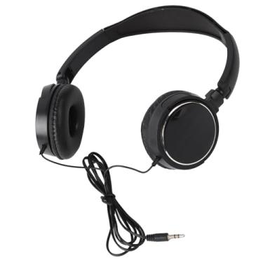 Imagem de Fone de Ouvido Estéreo Dobrável Com Fio HiFi Music Headphone Studio Leve Fone de Ouvido Dobrável
