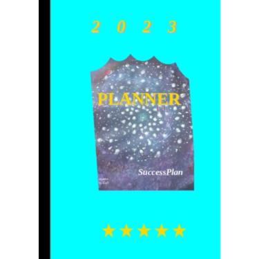 Imagem de 2023 Calendar 7” x 10”, budget planner, e planner - SuccessPlan by KaO, business planner, blank calendar, agenda 2023: e planner – Enterprise Planner ... agenda, planner, MATTE cover - AQUA color