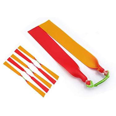 Imagem de Toasis Faixas de borracha de látex estilingue Bow Fishing Pacote com 5 (Flat B)